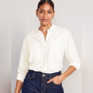 Old navy button down utility shirt